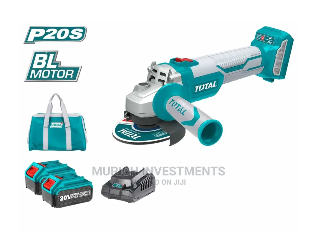 TOTAL Li-Ion Brushless Angle Grinder