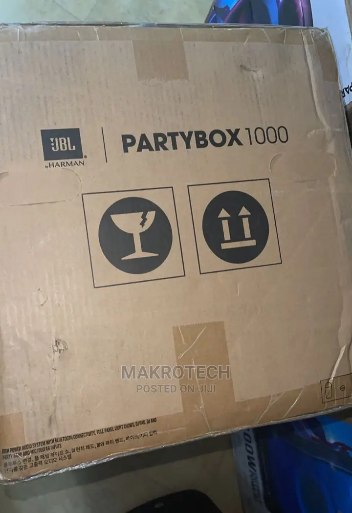 Jbl Partybox 1000 Portable Bluetooth Speaker - Black