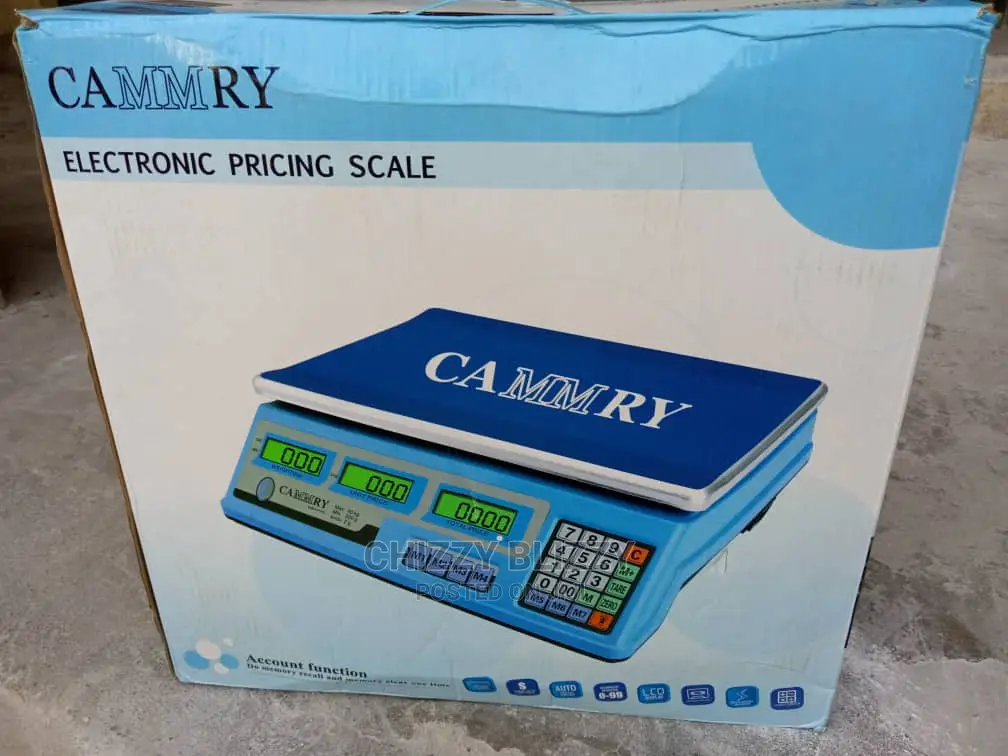 Camry Electronic Digital Price Computing Weighting Scale40kg