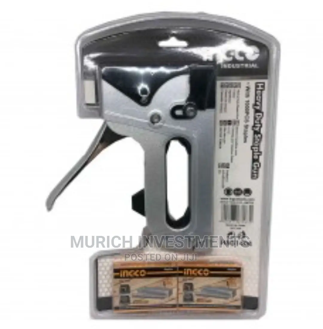 Ingco Heavy Duty Staple Gun + Free 1000 Pins