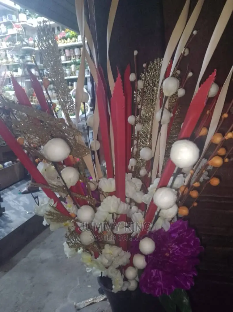 Carnation Flowers Table Vase 2pcs