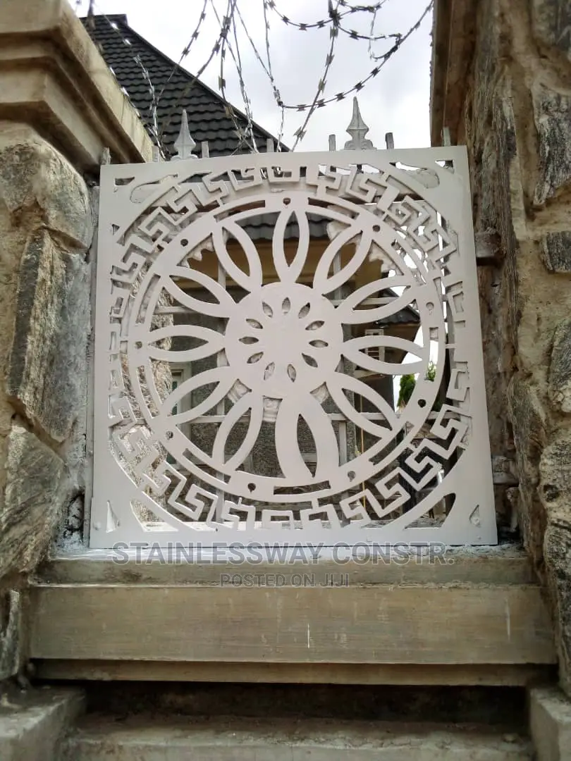 Lasercut Fence Railings at Dakwo