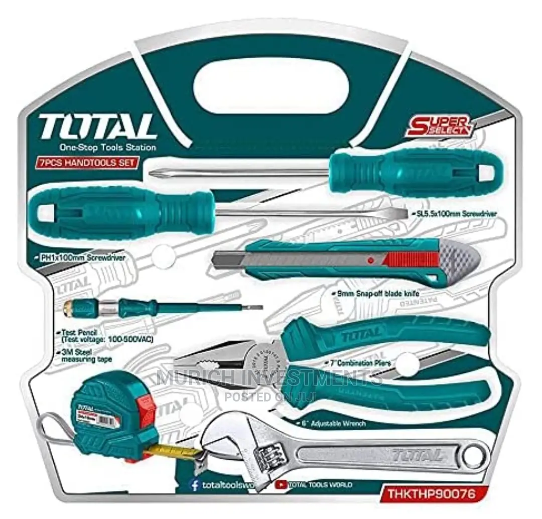 TOTAL Hand Tool Kit 7-Piece