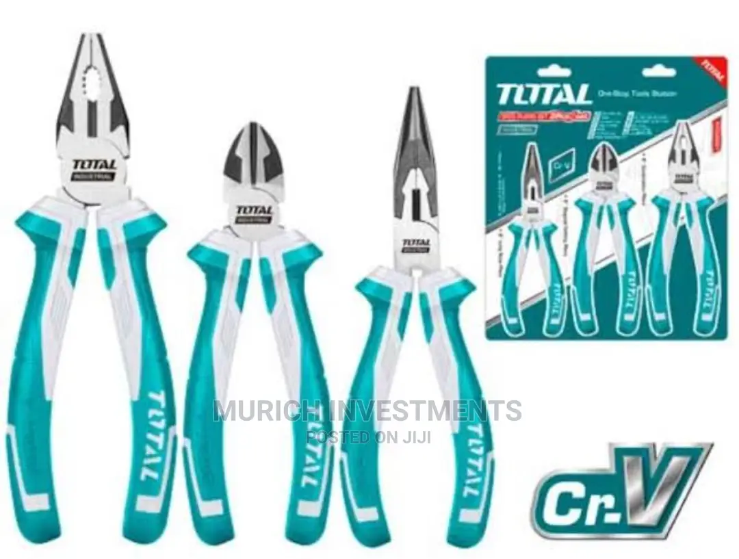 TOTAL TOOLS 3 PCS Pliers Set