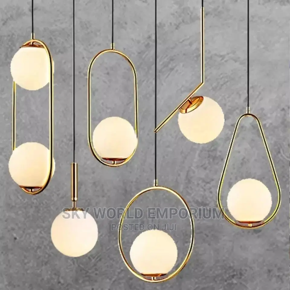 Nordic Pendant Glass Ball Modern Light