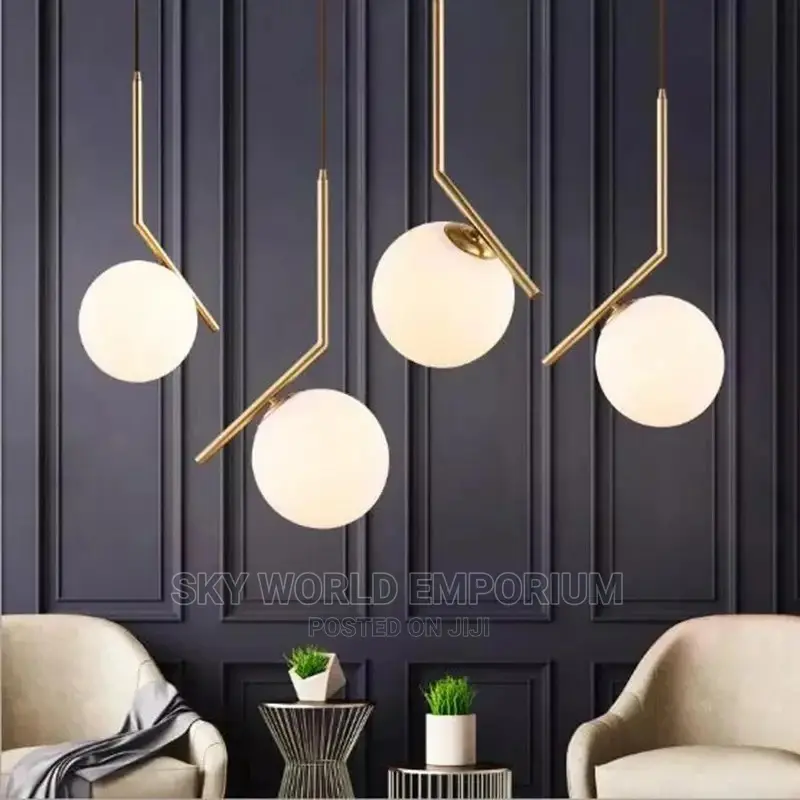 Nordic Pendant Glass Ball Modern Light