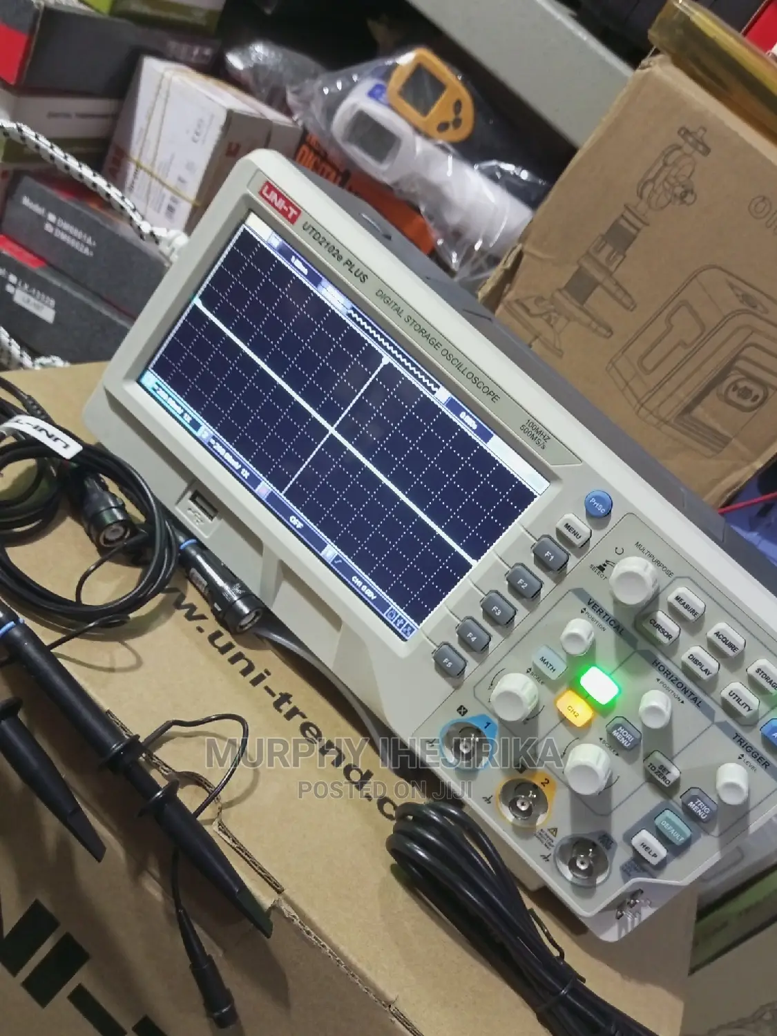 UNI-T Digital Oscilloscope USB Portable 100mhz 2 Channel