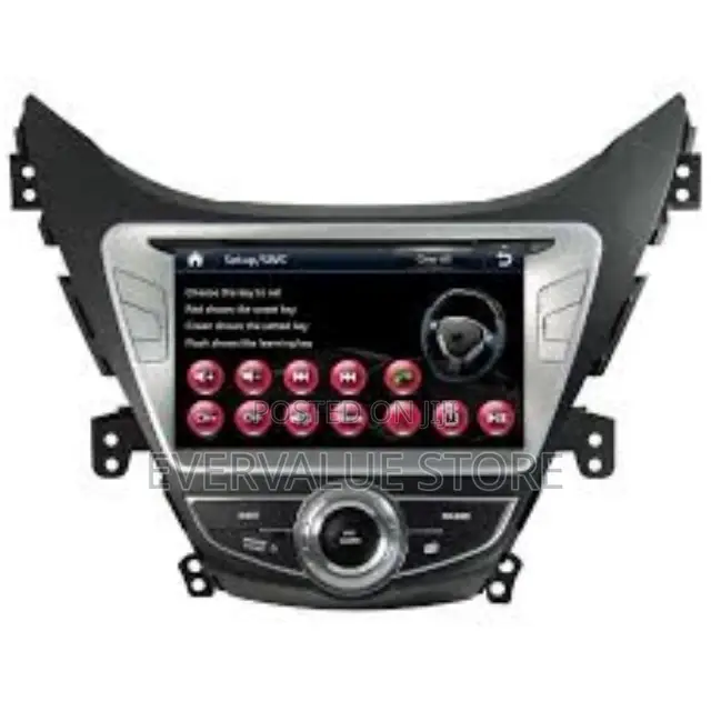 Hyundai Elantra 2012-2013 DVD Player + Reverse Camera