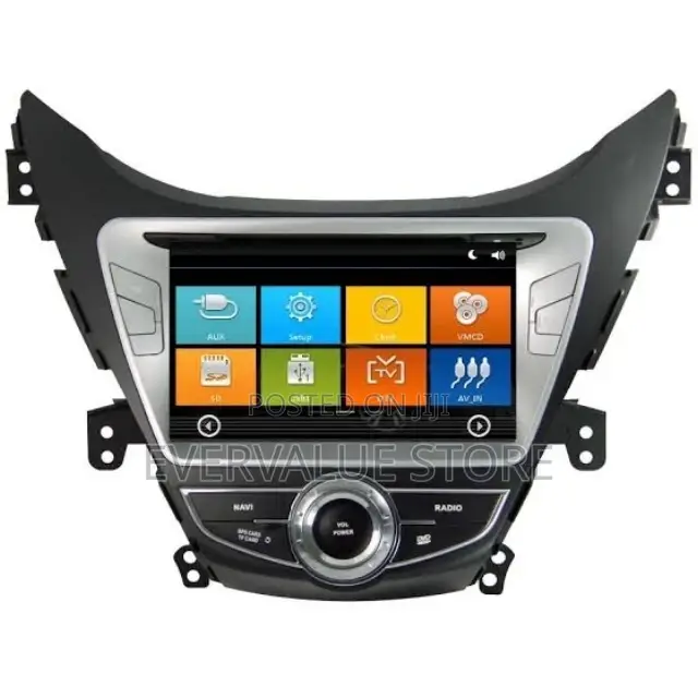 Hyundai Elantra 2012-2013 DVD Player + Reverse Camera