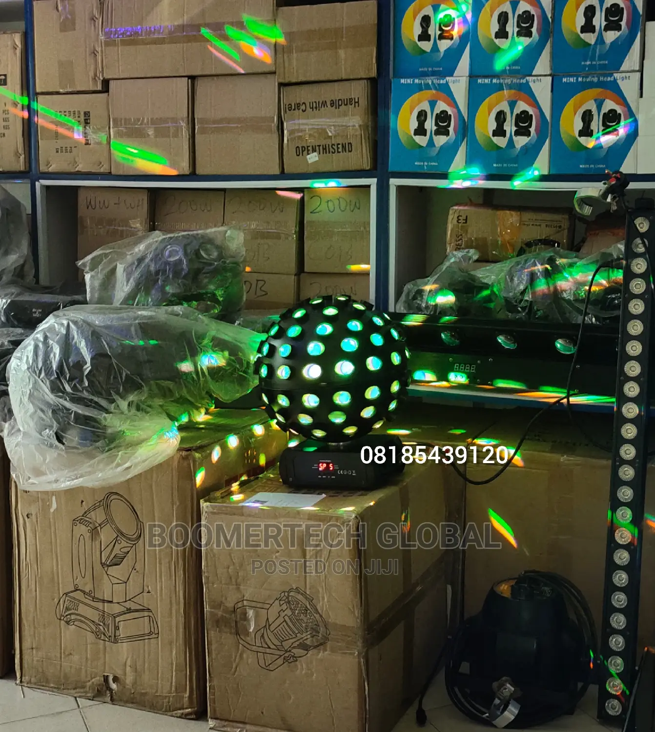 Club Rotating Led Ball Light
