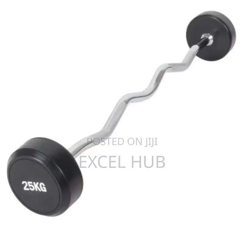 25kg Curl Fixed Bar