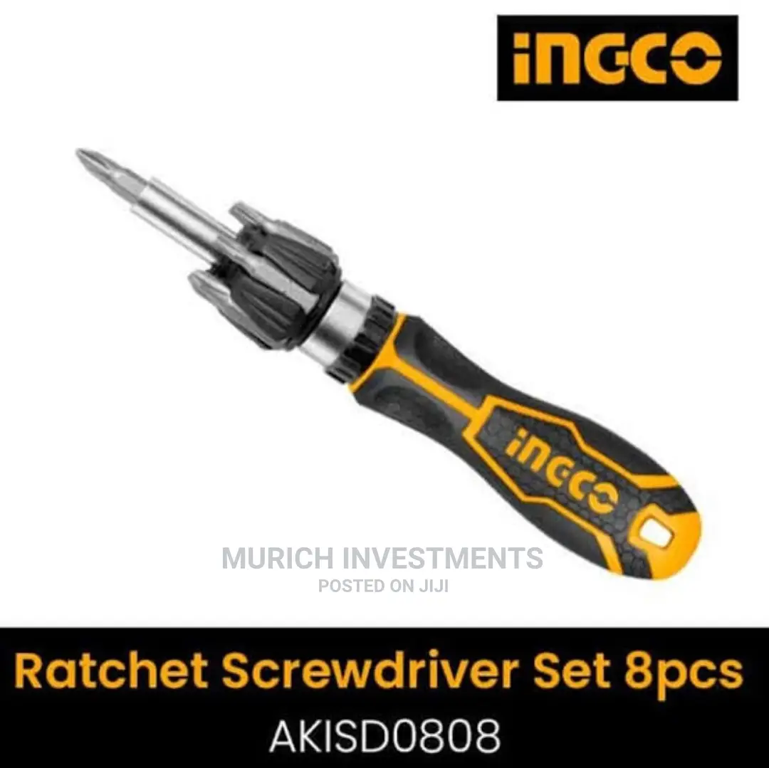 8in1 Ratchet Screwdriver Set AKISD0808