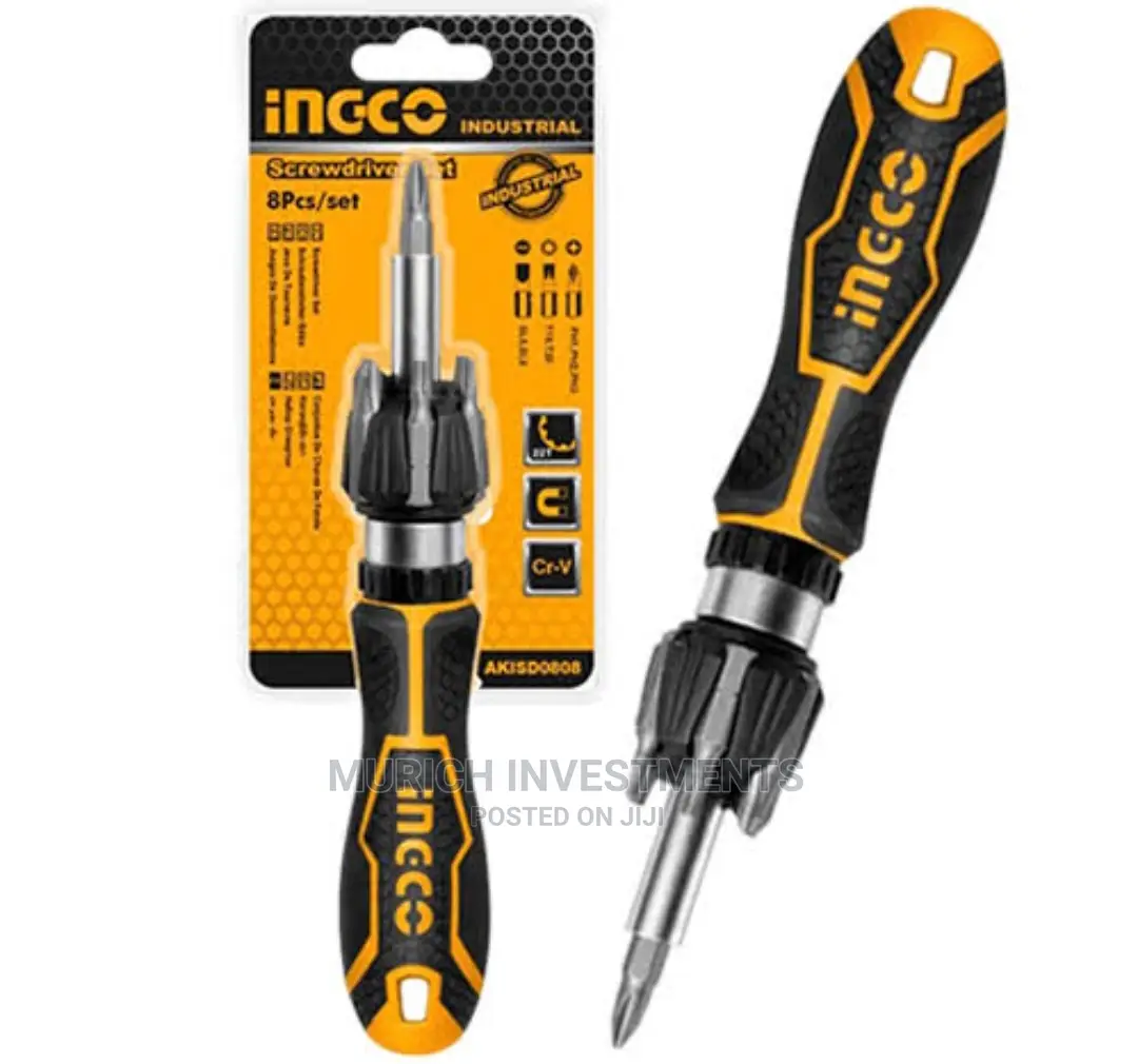 8in1 Ratchet Screwdriver Set AKISD0808
