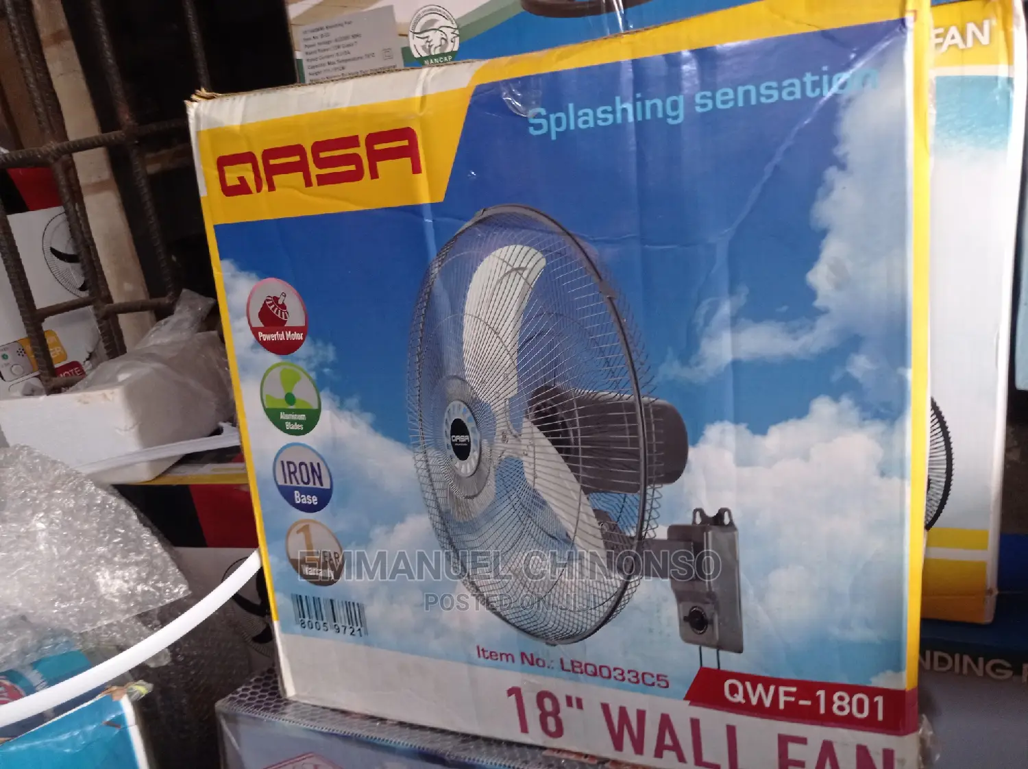 18 Inches Qasa Wall Fan