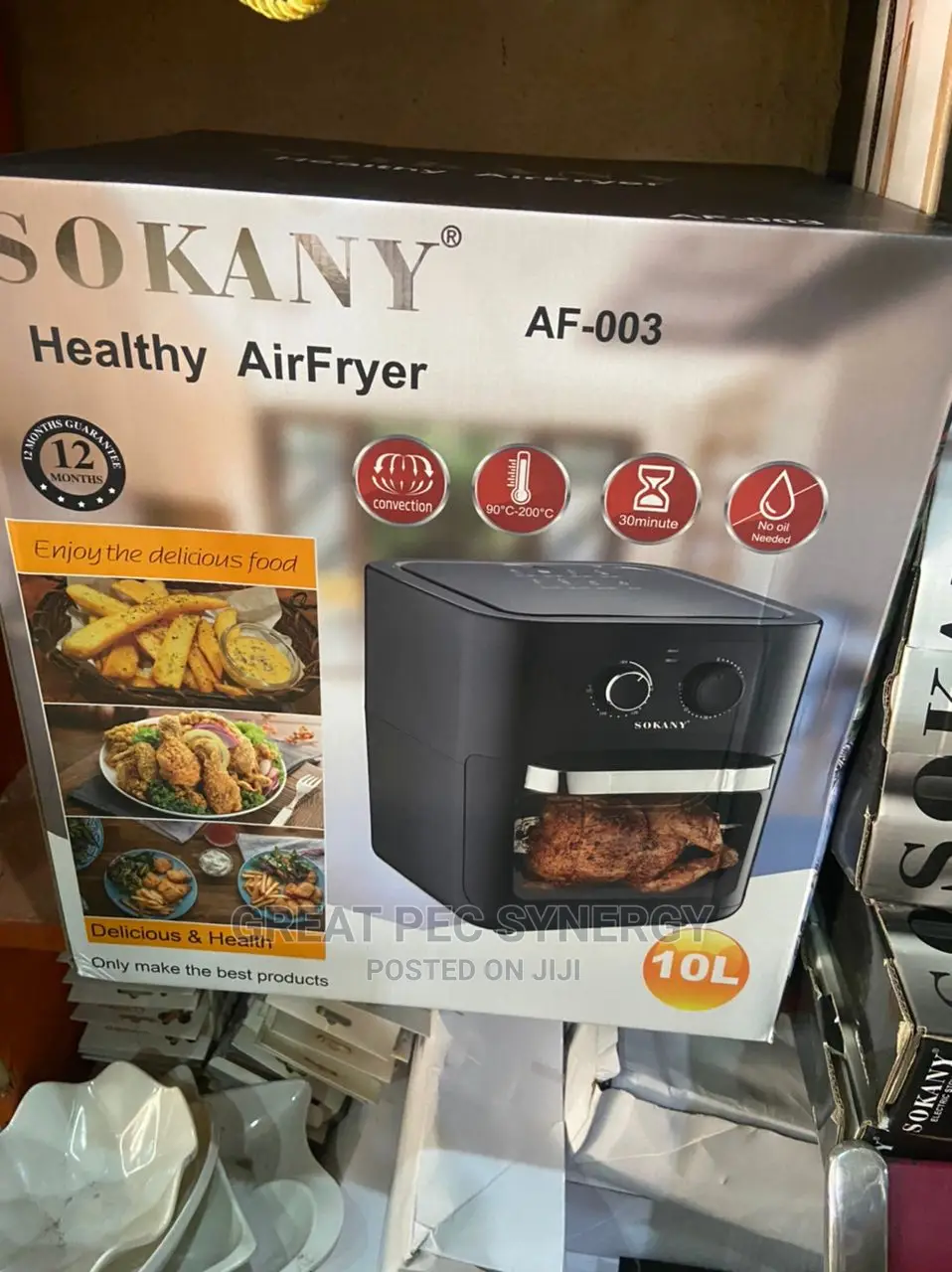 12 Liters Air Fryer (Sokany)