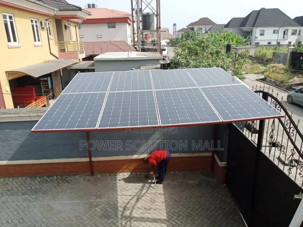 Solar Carport With 3.5kva Solar Solution Installation