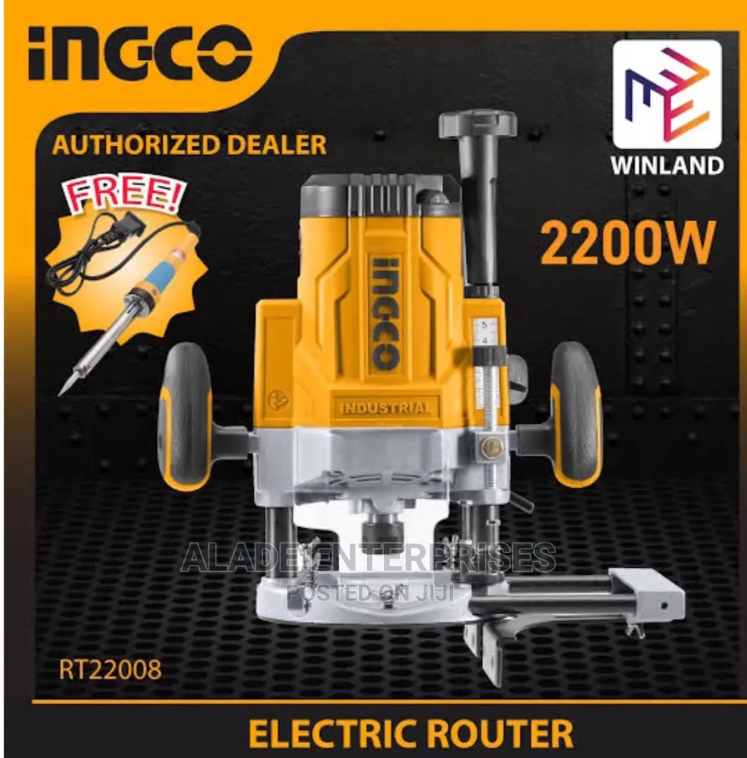 INGCO Industrial Electric Router 2200W