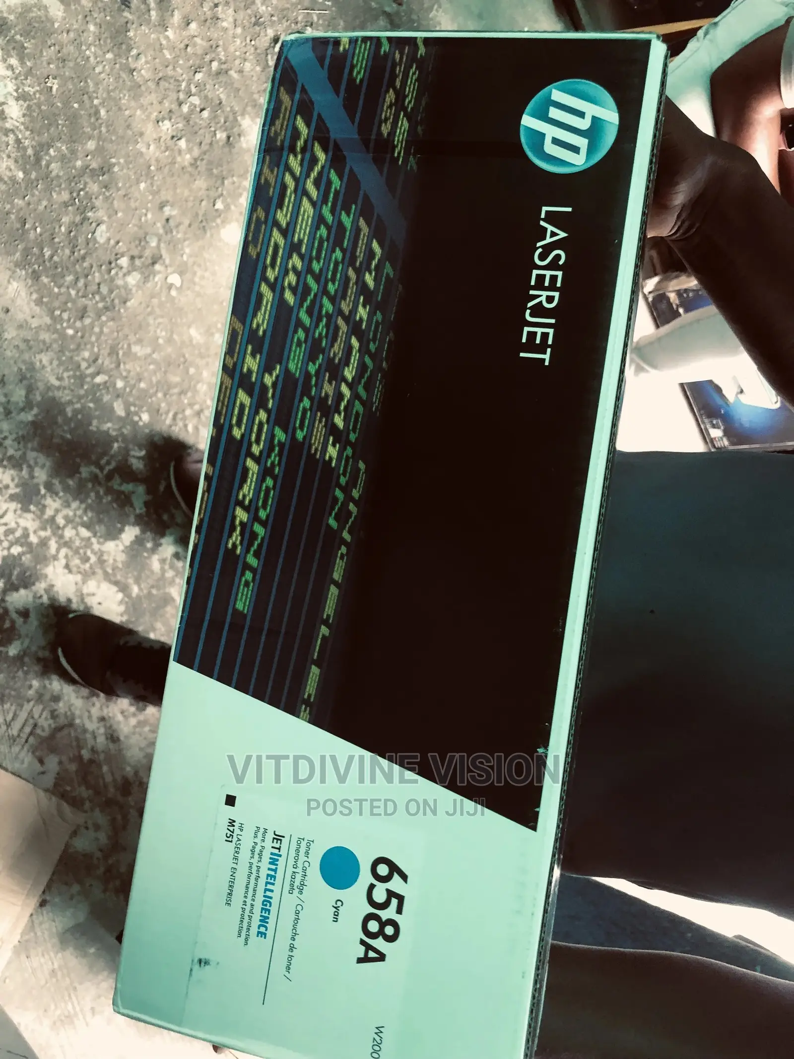 Hp. 658a Magenta ,Cyan Toner Cartridge, Hp M751 Printer