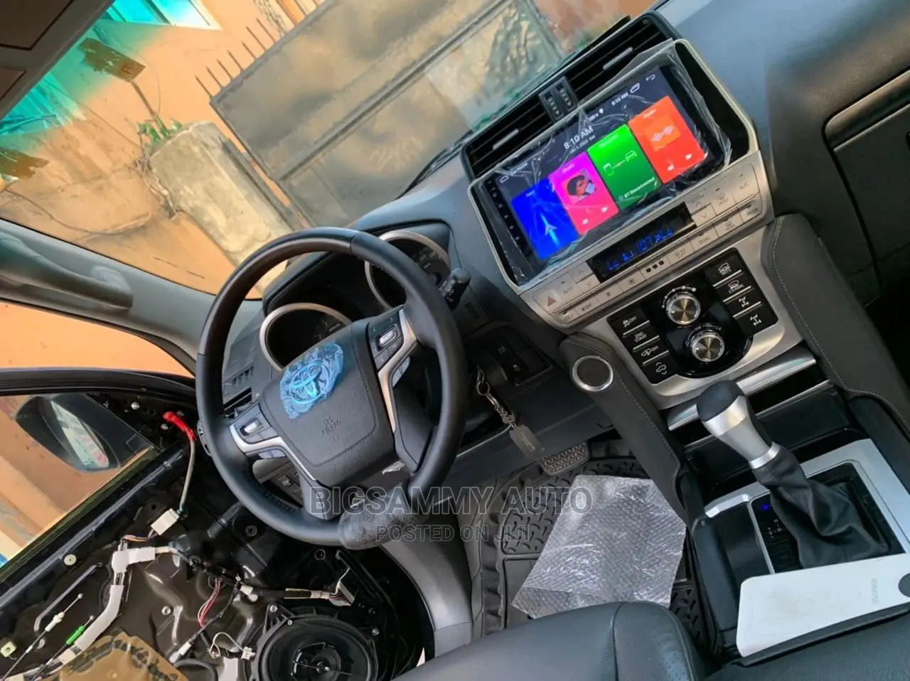 Prado2014 Navigation, Steering Wheel Console Upgradd 2020