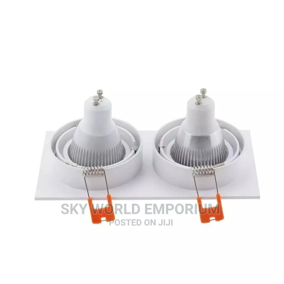 Holder Recessed Bulb Fixture Round Led Spotlight Frame