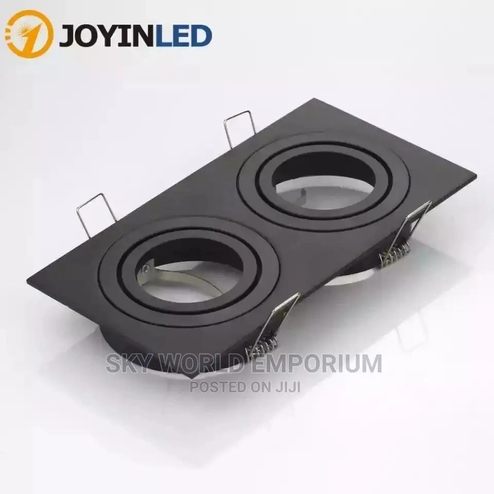 Holder Recessed Bulb Fixture Round Led Spotlight Frame
