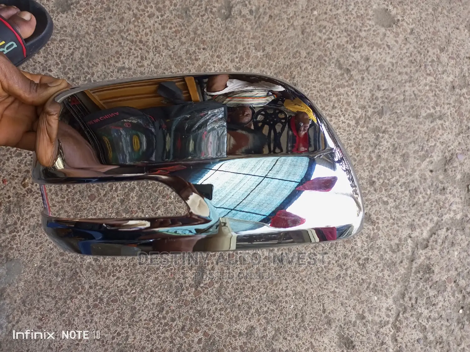 Side Mirror Chrome for Toyota Prado