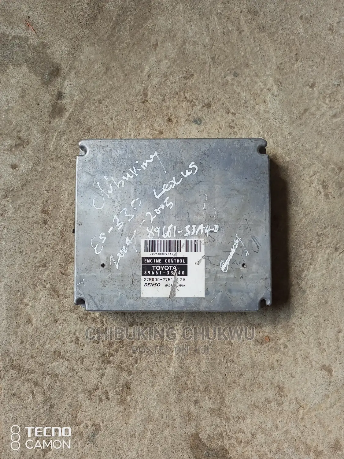 Ecu Lexus Es-330 04-05 (Brain Box)