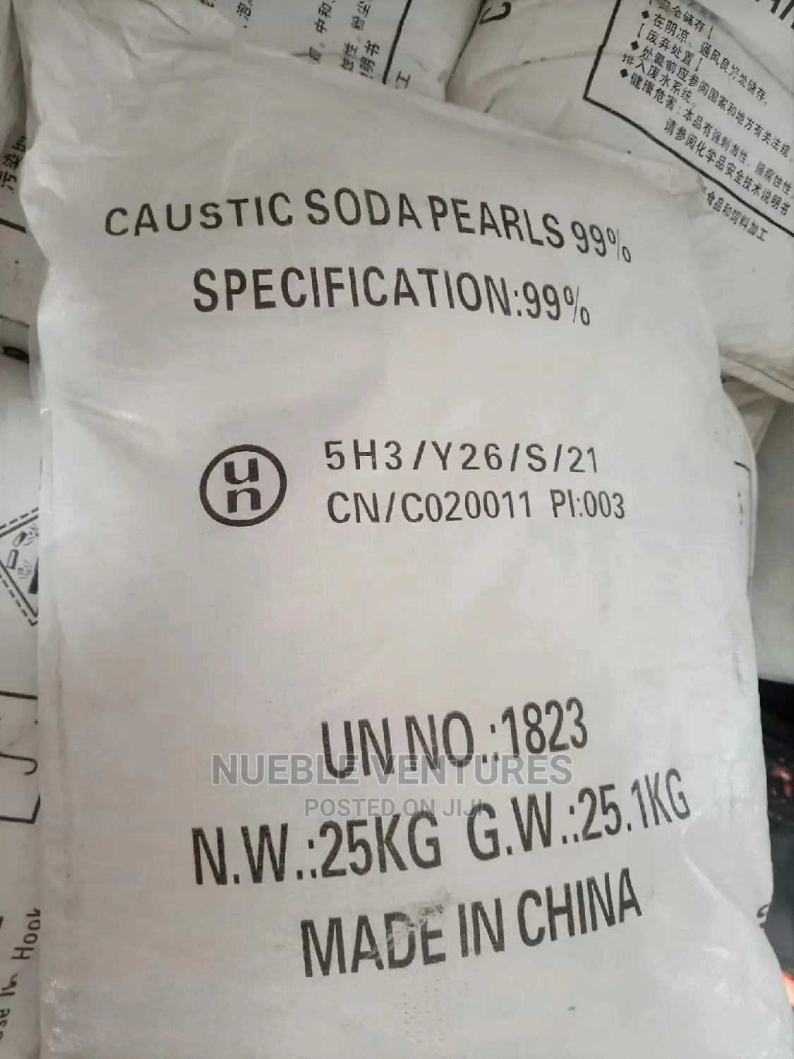 Casutic Soda Pearl, Tianye, Flakes and Liquid