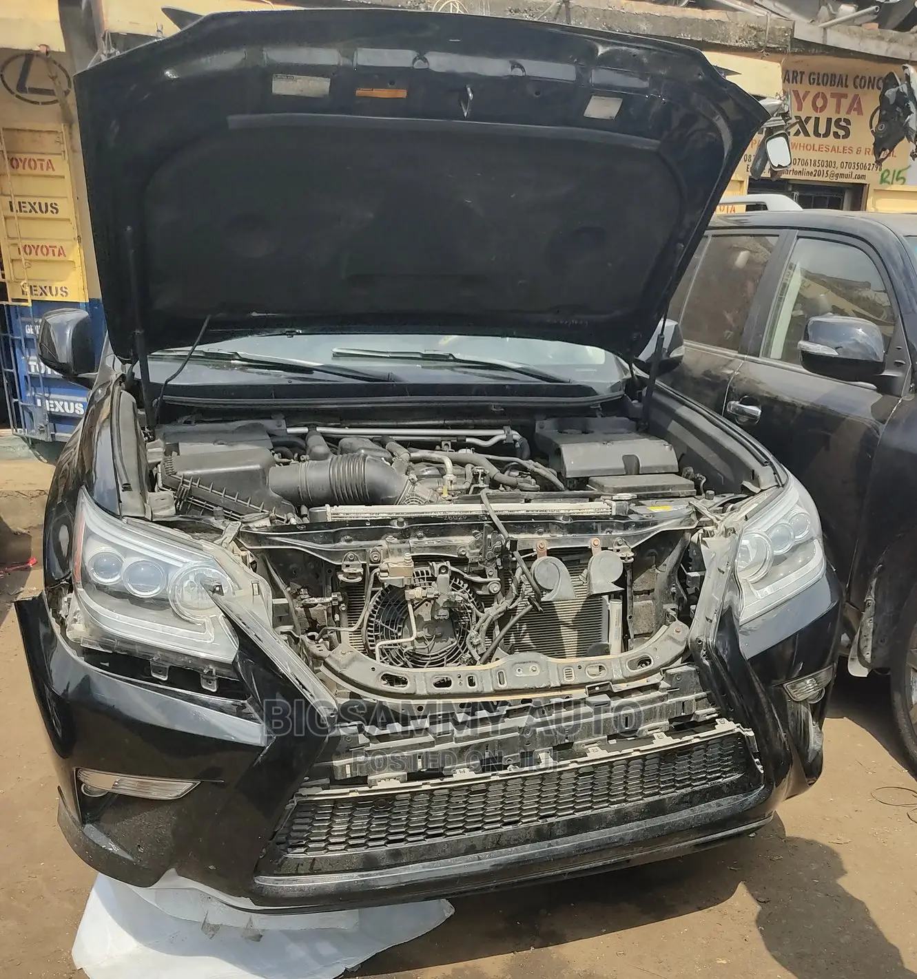 Lexus GX 460 Model Upgraded To 2020 . GX 460 Upgrading Kit