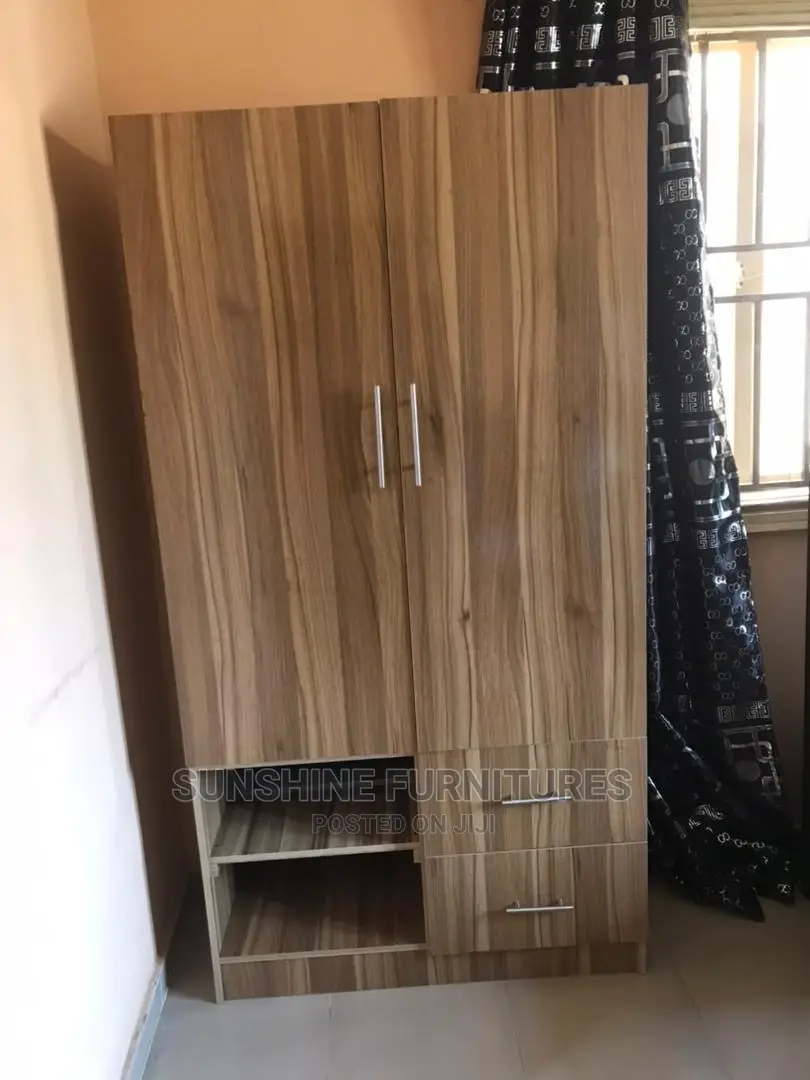 2doors Wardrobe Made With Imported Woods