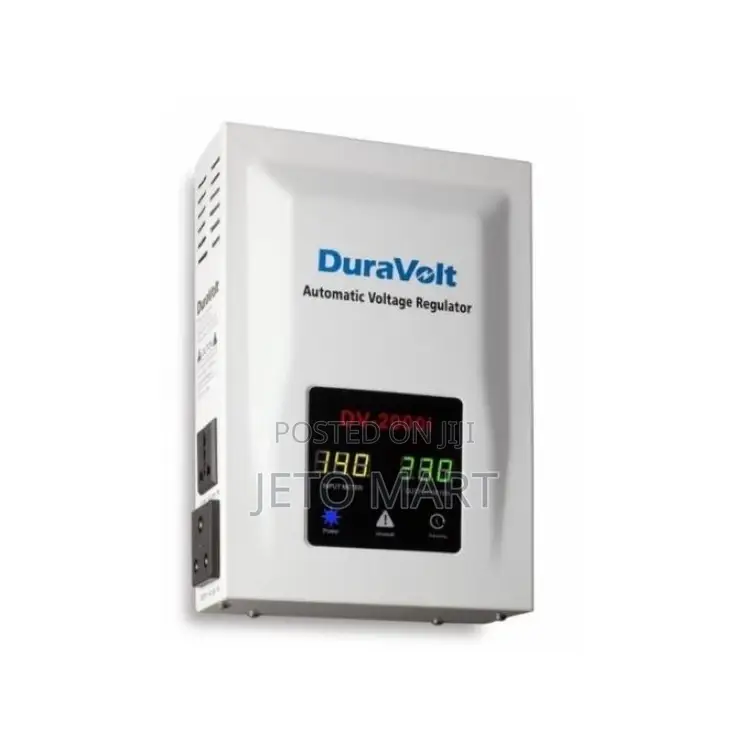 Duravolt Dv 2000i (2kva) Automatic Voltage Stabilizer Wall-No Carton