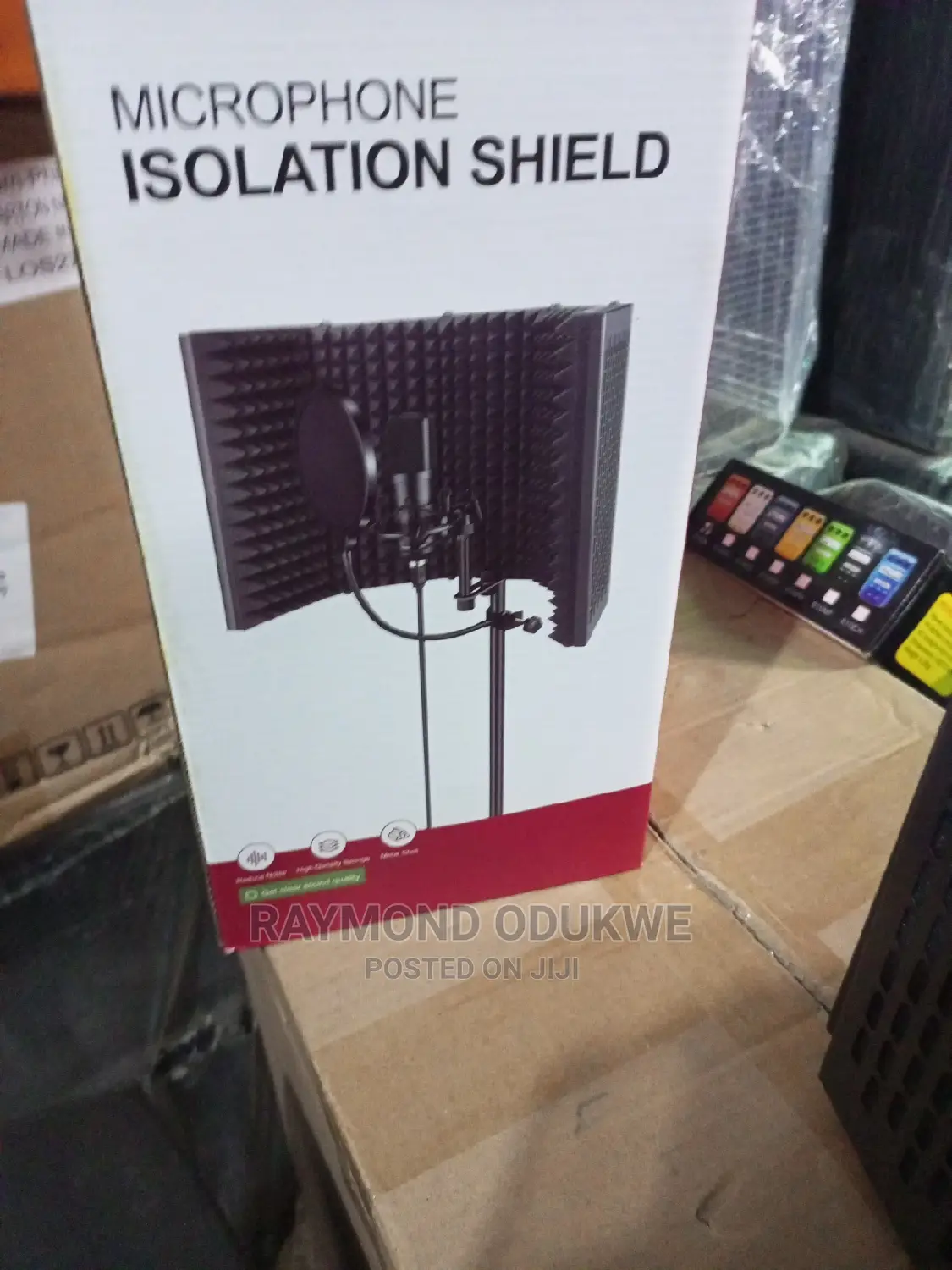 5 Folds Singer Vocal Booth Microphone Isolation