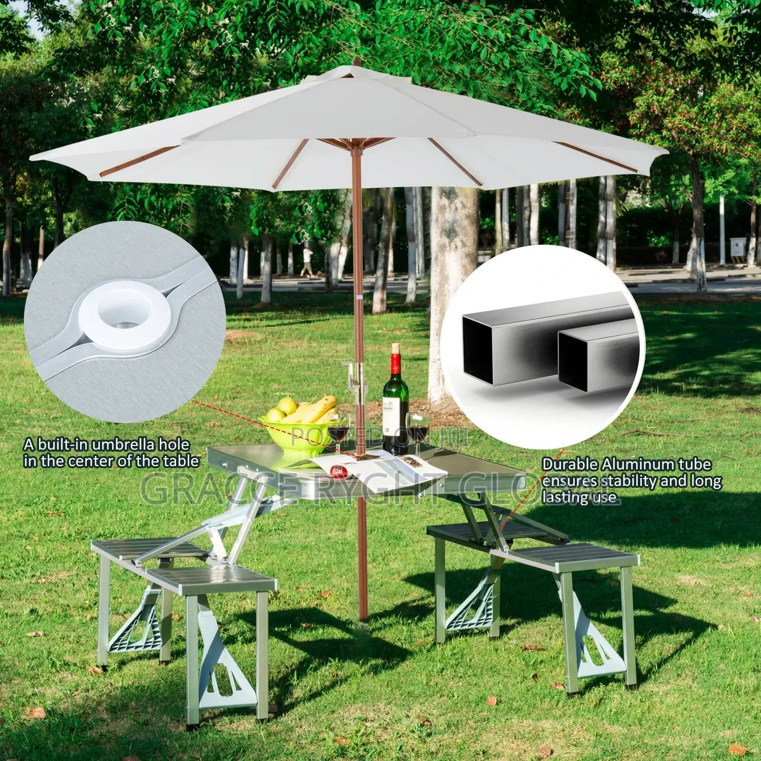 Aluminum Picnic Table