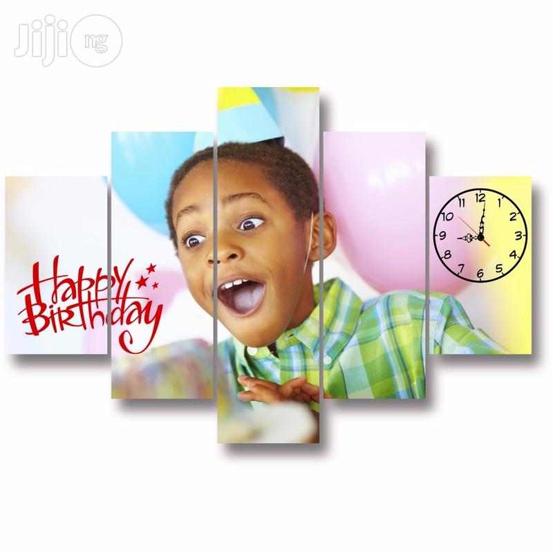 Customized 5 Piece Canvas Wall Art