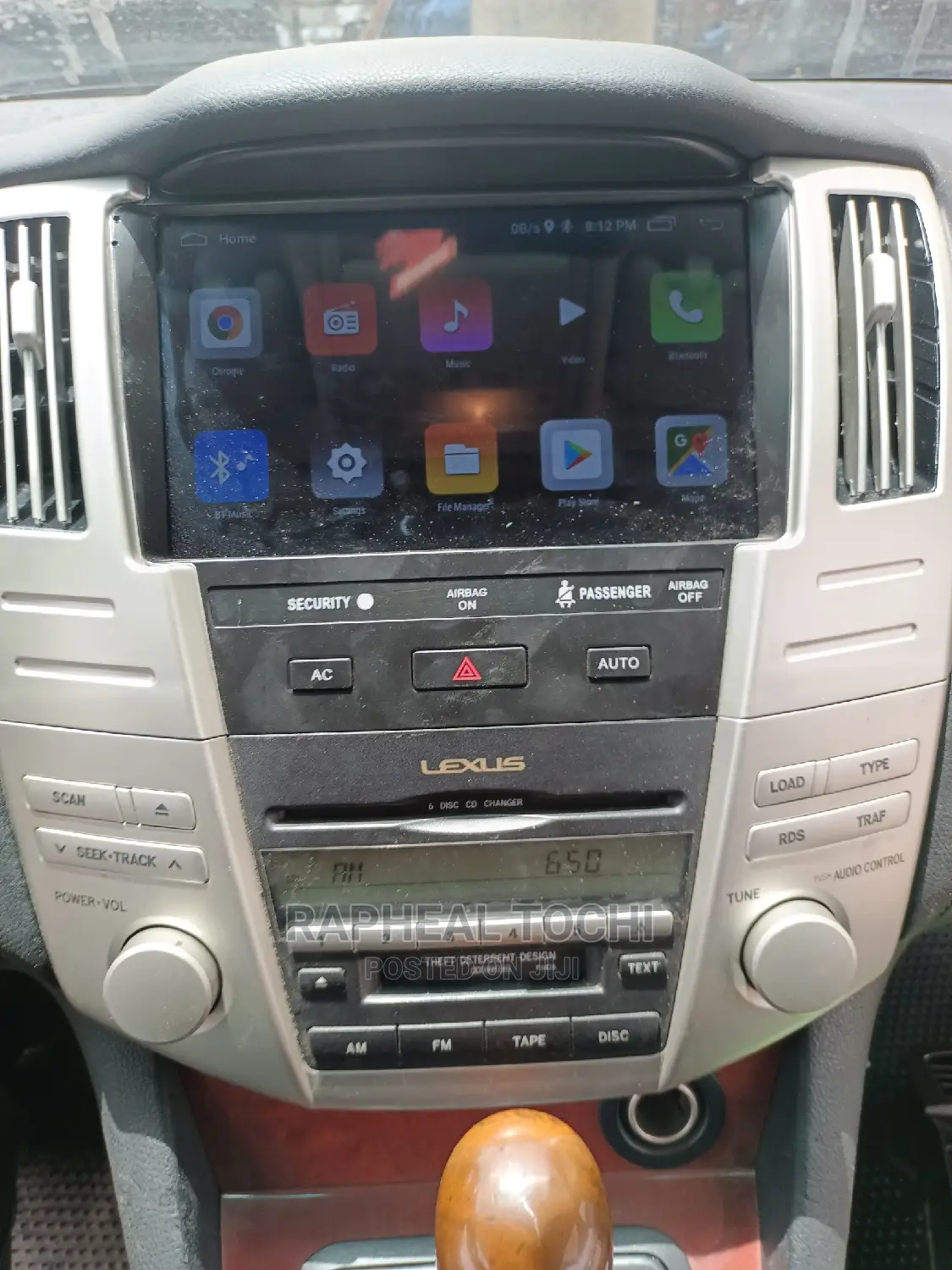 LEXUS RX 2003 T0 2009 Navigation Android Screen