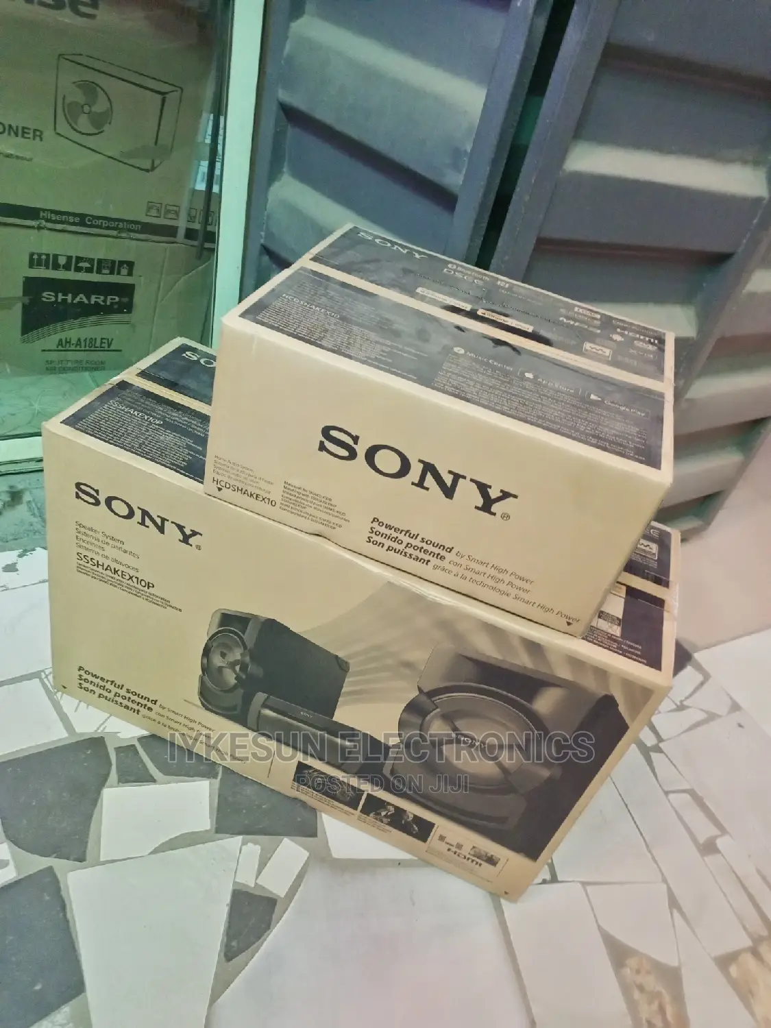 New Sony Set Shake 10p Powerful Sound With Bluetooth Usb
