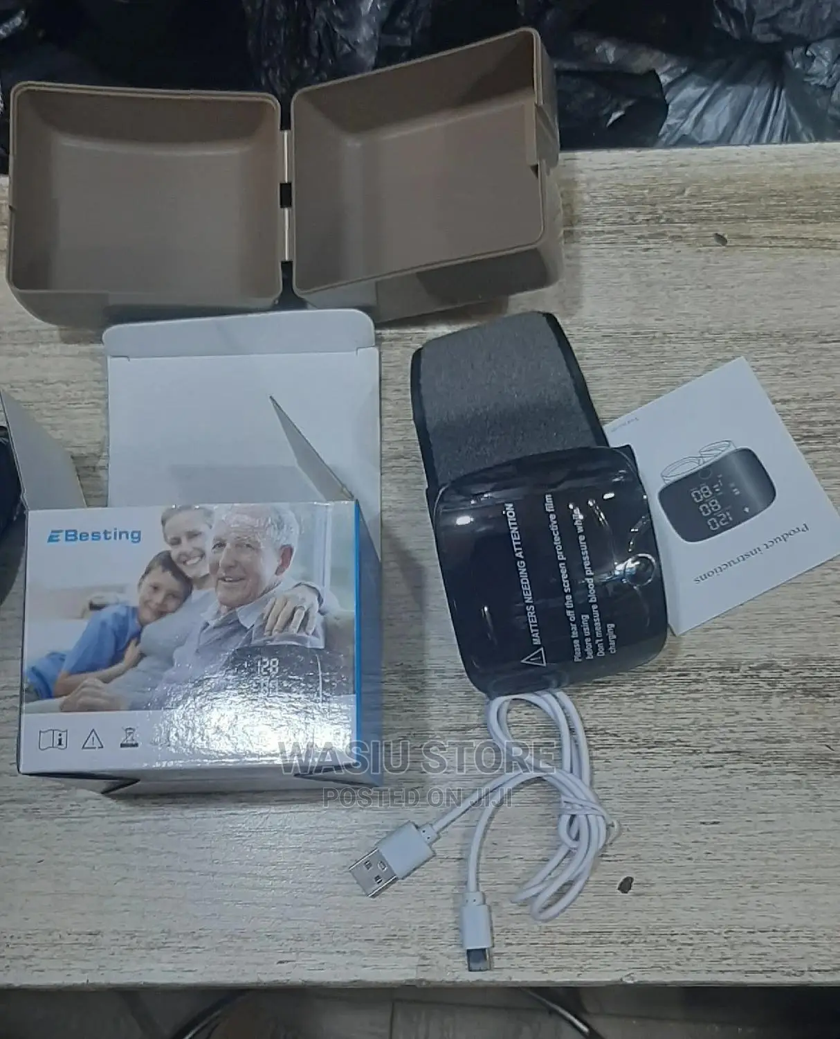 Automatic Rechargeable Wrist Blood Pressure Monitor