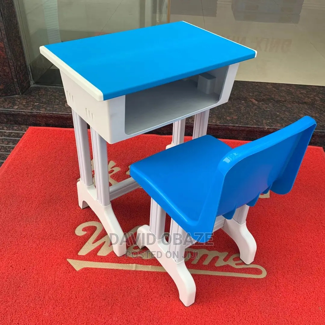 Colourful Strong Plastic Adjustable Classroom Furniture