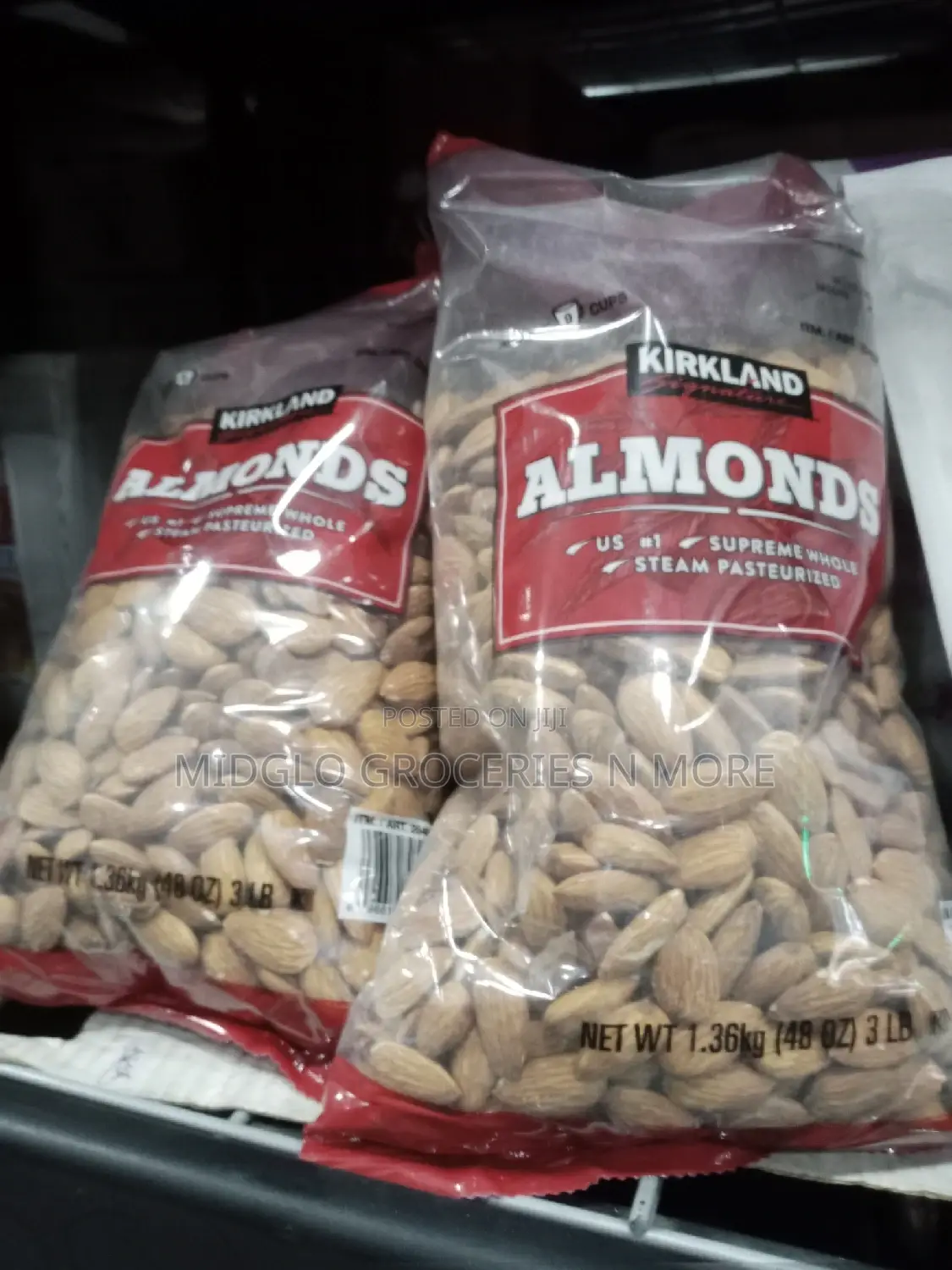 Kirkland Almond Supreme Whole Steam