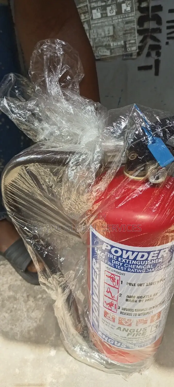 6kg DCP Fire Extinguisher Available In Stock