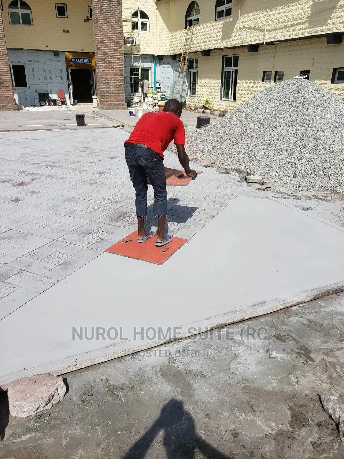 Decorative Stamped Concrete Floor