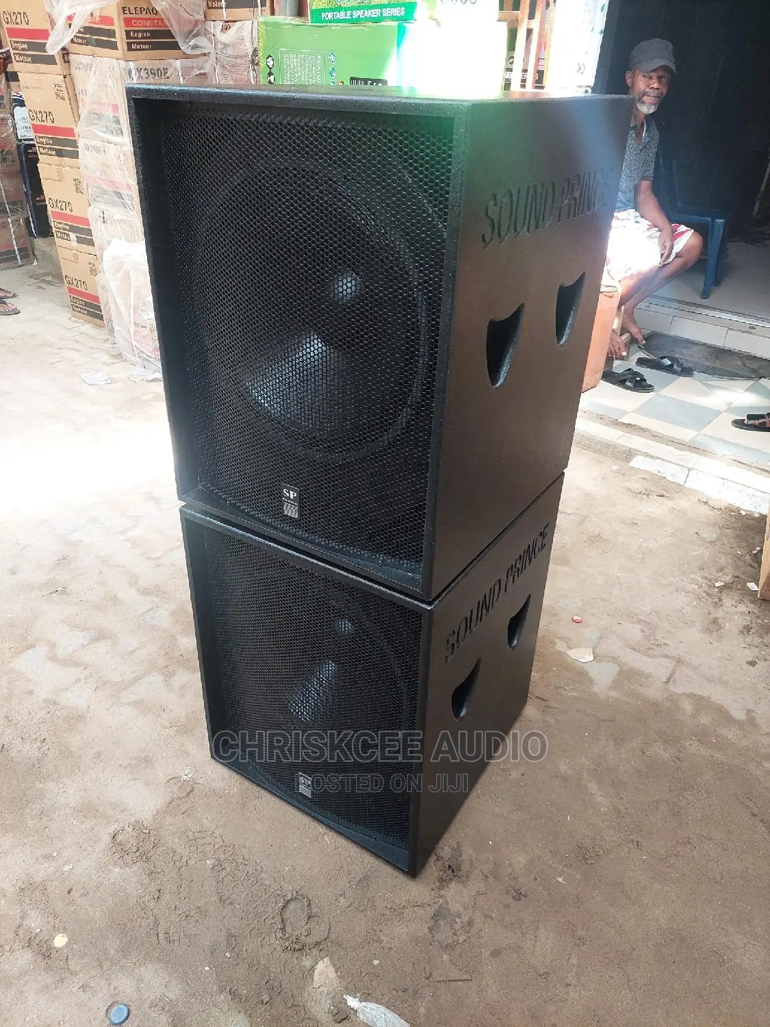 Sound Prince Single Subwoofer -Pair