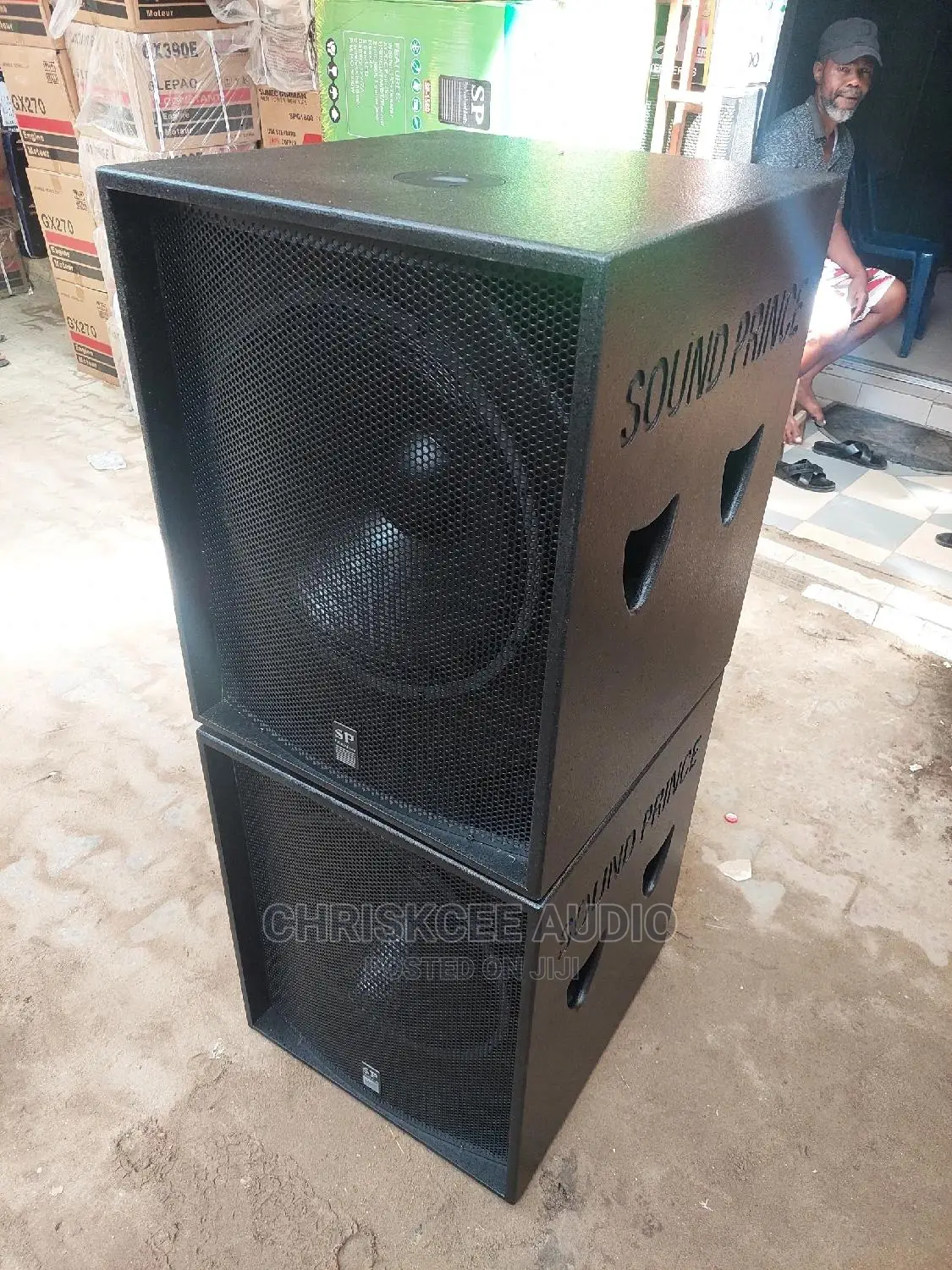 Sound Prince Single Subwoofer -Pair