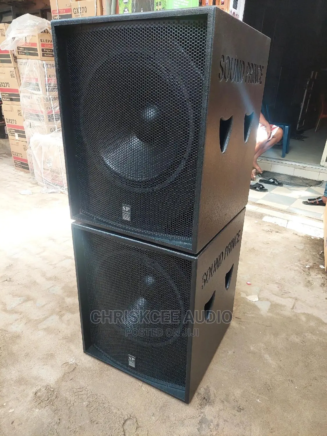 Sound Prince Single Subwoofer -Pair