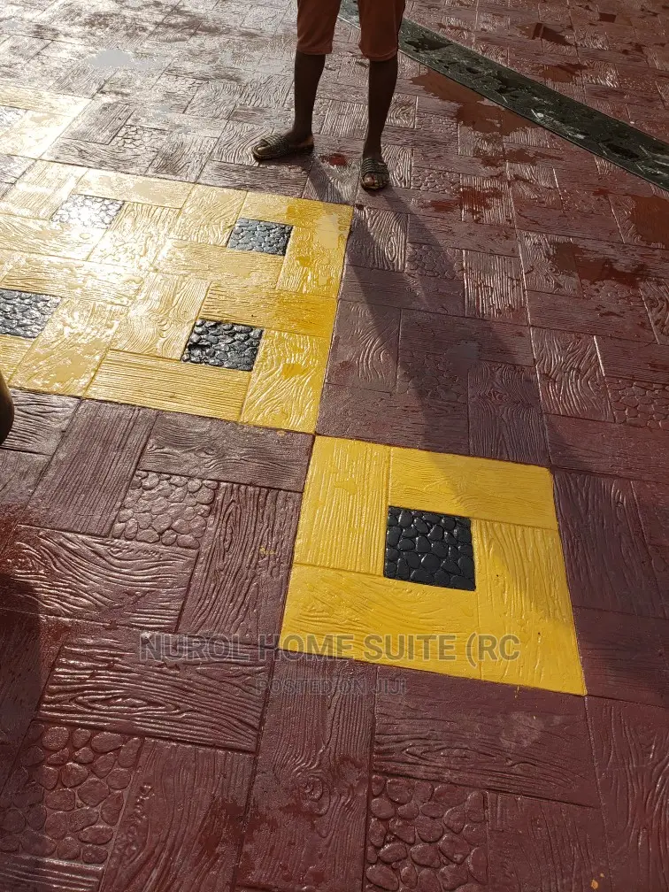 Embossed Pattern Stamped Concrete