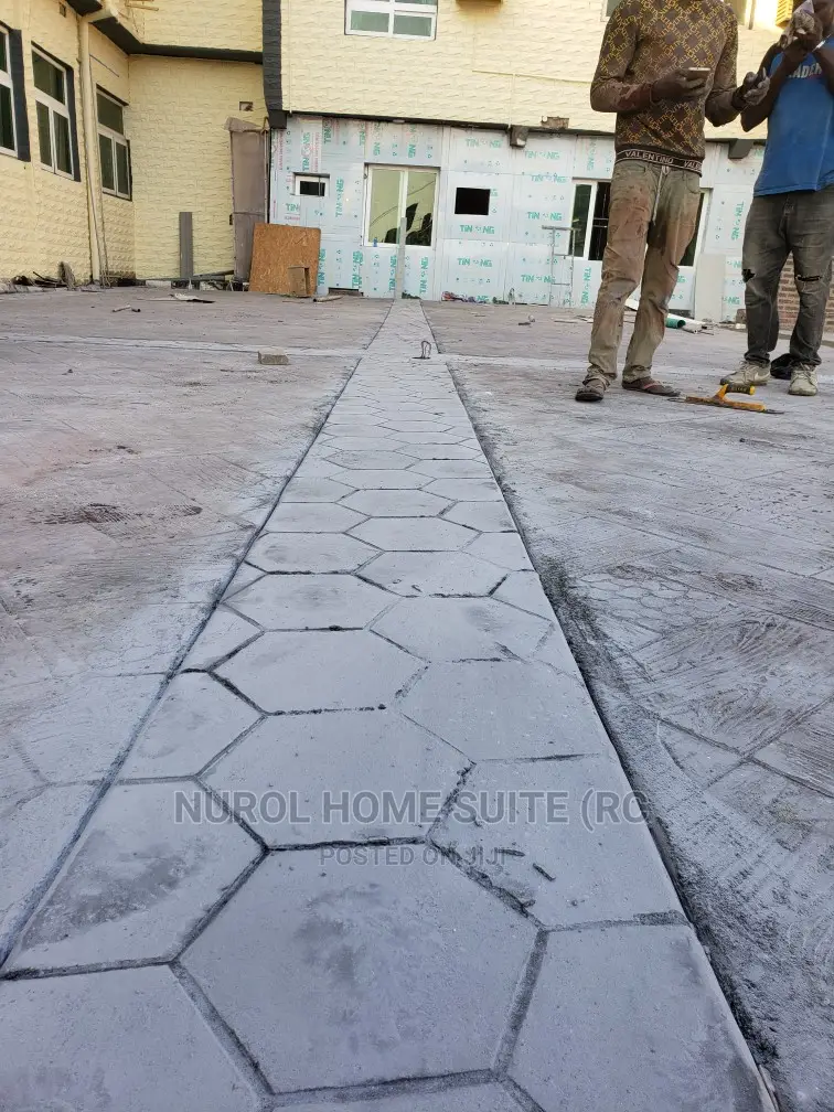 Embossed Pattern Stamped Concrete