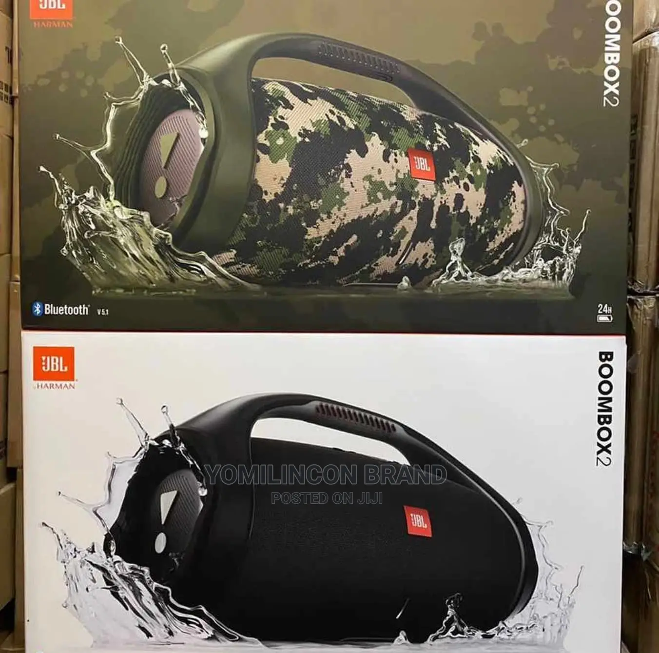 JBL Boombox - Waterproof Portable Bluetooth Speaker