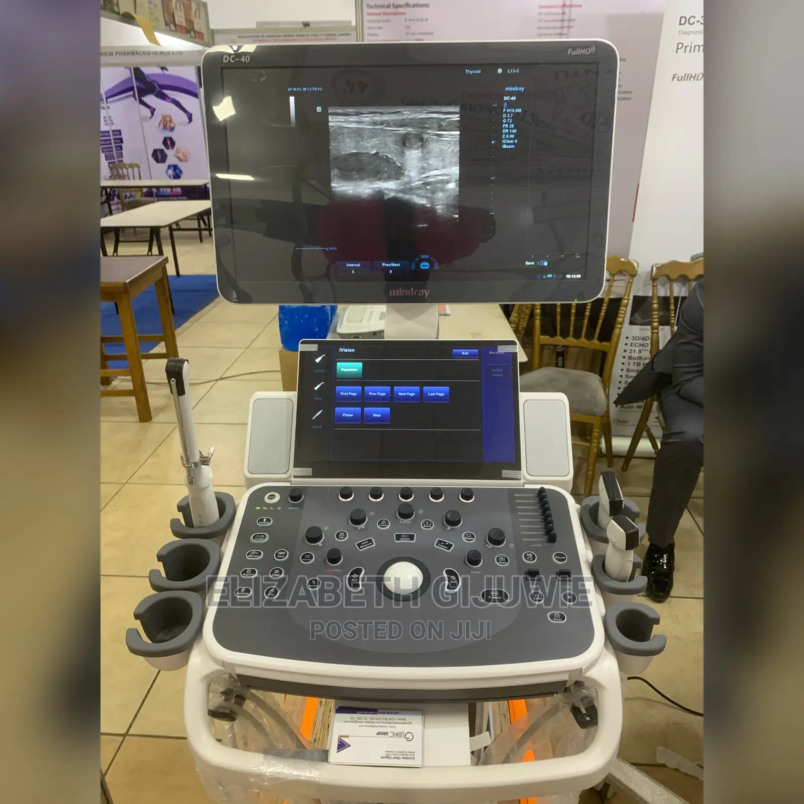 Mindray Dc40fullhd Ultrasound Machine