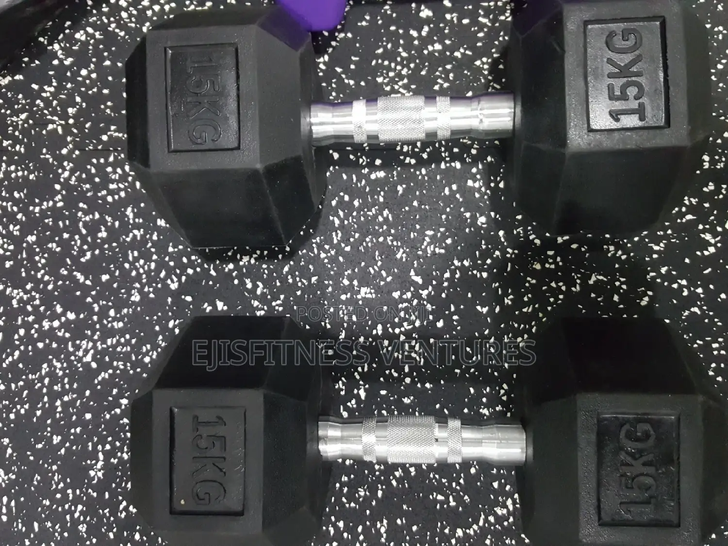 15kg Hex Dumbell