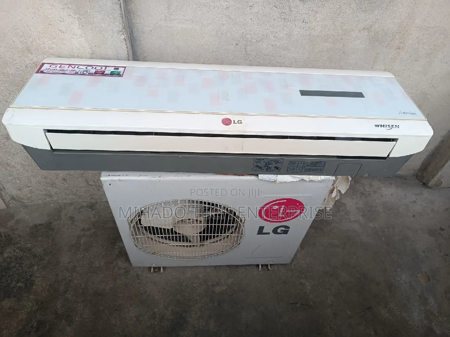 1hp LG Gencool Split Unit Air Conditioner, Art Cool, LVS